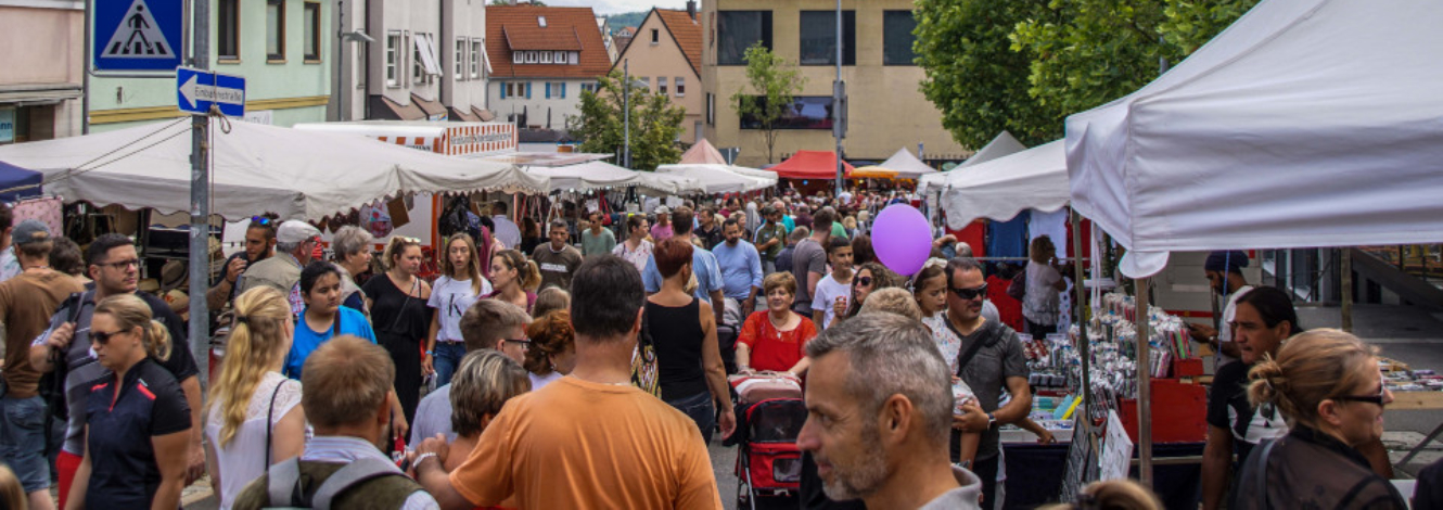 Stadtfest Böblingen Flohmarkt